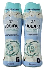 2 Pack Downy Cool Cotton In Wash Scent Booster Beads 12 Weeks Freshness 8.6oz