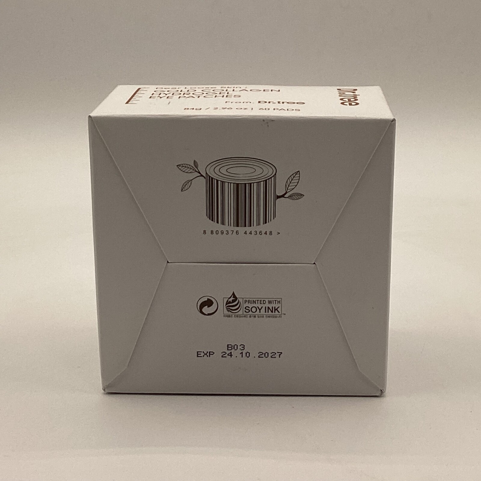 Dr Tree Dear Loose Skin Gold Collagen Hydrogel  Eye Patches  SEALED 2.96oz