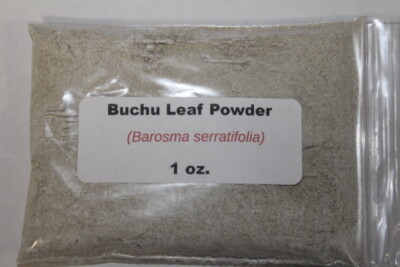 1 oz. Buchu Leaf Powder (Barosma serratifolia)