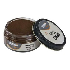Metallic Bronze Shoe Cream Shine and Restore Smooth Leather Shoes