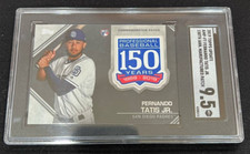FERNANDO TATIS JR. 2019 Topps Update 150th Anniversary Patch Rookie RC SGC 9.5