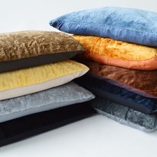 Large Strong Faux Fur Pet Bed Dog Bed Removable Zipped Cover Cushion & Cover