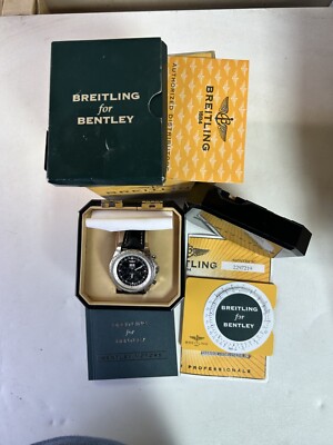 Breitling Bentley motors Watch special edition Bakerlite box