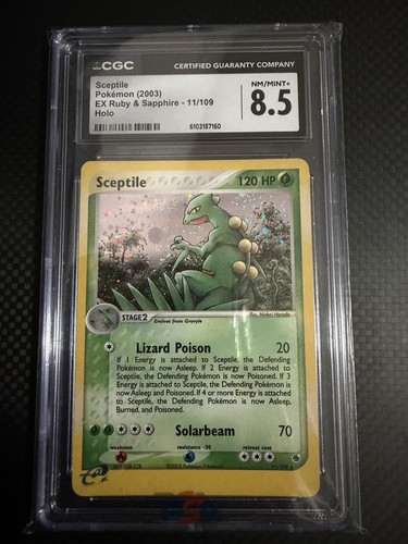 Sceptile graded CGC 8.5 for sale on eBay