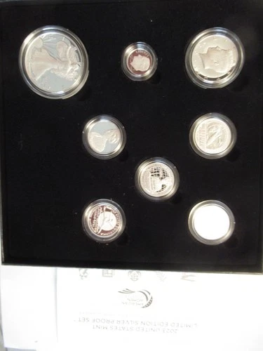 2023 US Mint Limited Edition Silver Proof Set, 8 Silver coins (.999 fine)