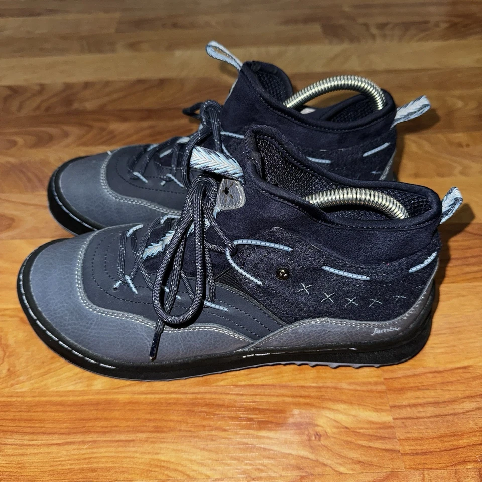 Jambu Mujer Montañista Impermeable Azul Marino/Azul Oscuro Talla 9M ¡Gran Forma! Foto 2 de 4