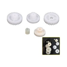 5PCS Gearwheel Side Brush Drive Box Parts for Various Intelligent Robot Vacuums