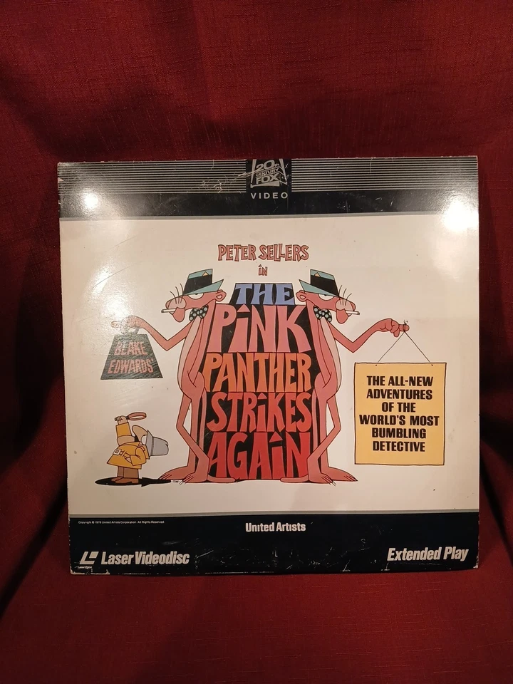 Vtg Pink Panther Movie,  Laser Disc Lot of 4 — 第 4/4 张图片