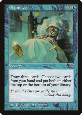 Dream Cache (LP) Mirage MIR Magic MTG