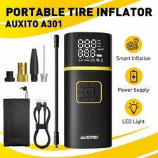 Inflador de neumáticos digital 150 PSI compresor de bomba de aire para automóvil eléctrico portátil automático EOA