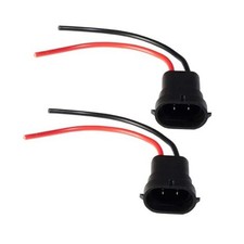H8 H11 880 881 Male Socket Plug Wire Harness Adapter Connector for