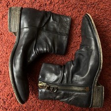 John Varvatos Richard Wide Zip Sharpei Boots ...