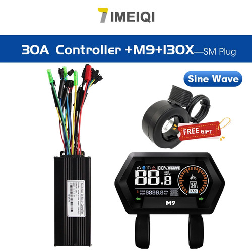 E-bike Three-Mode Sine Wave Controller 17A 26A 30A 36V/48V with LCD Display - Picture 22 of 42