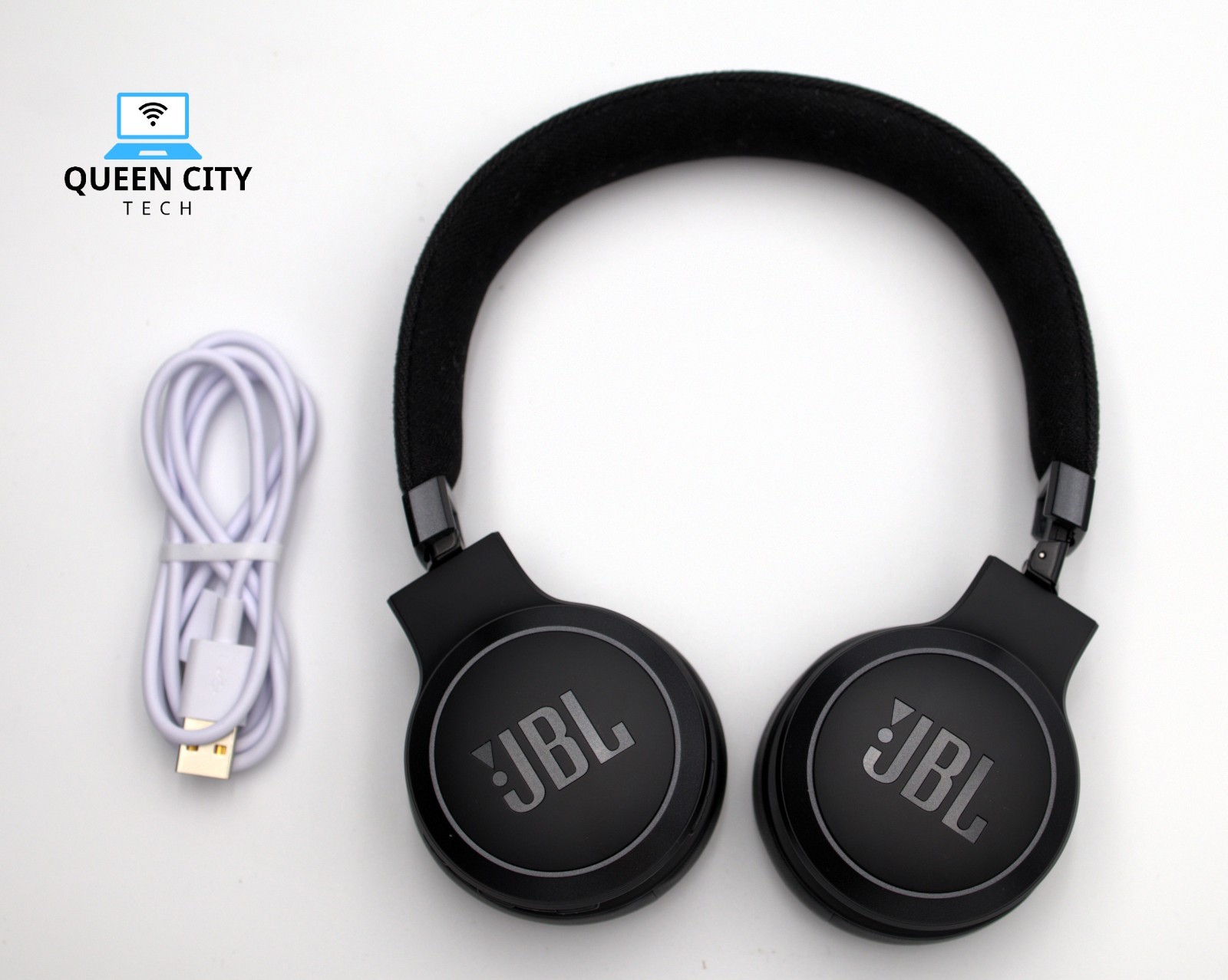 JBL Live 675NC Noise Cancelling Bluetooth On-Ear Wireless Headphones 1 yr wrnty