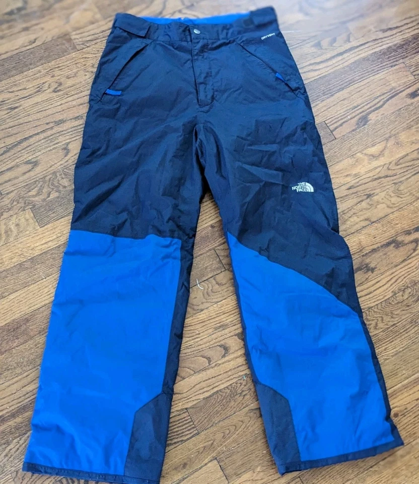 THE NORTH FACE Snow Ski Pants Blue Boys Size XL - Image 3 of 4