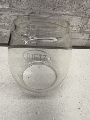 Vintage Dietz kleine runde Ersatzlaterne Globus