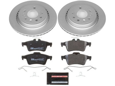 Rear Brake Pad and Rotor Kit For 03-11 Saab 93 FWD Sedan RR25X1 eBay