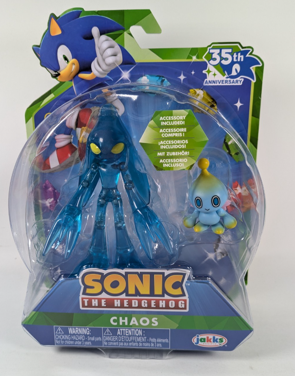 ソニック アクション フィギュア カオス & チャオ Sonic the Hedgehog CHAOS With Chao 35th Anniversary 4