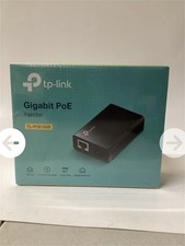 TP-LINK 802.3af Gigabit PoE Injector Convert Black TL-POE150S Up to 100m 328ft