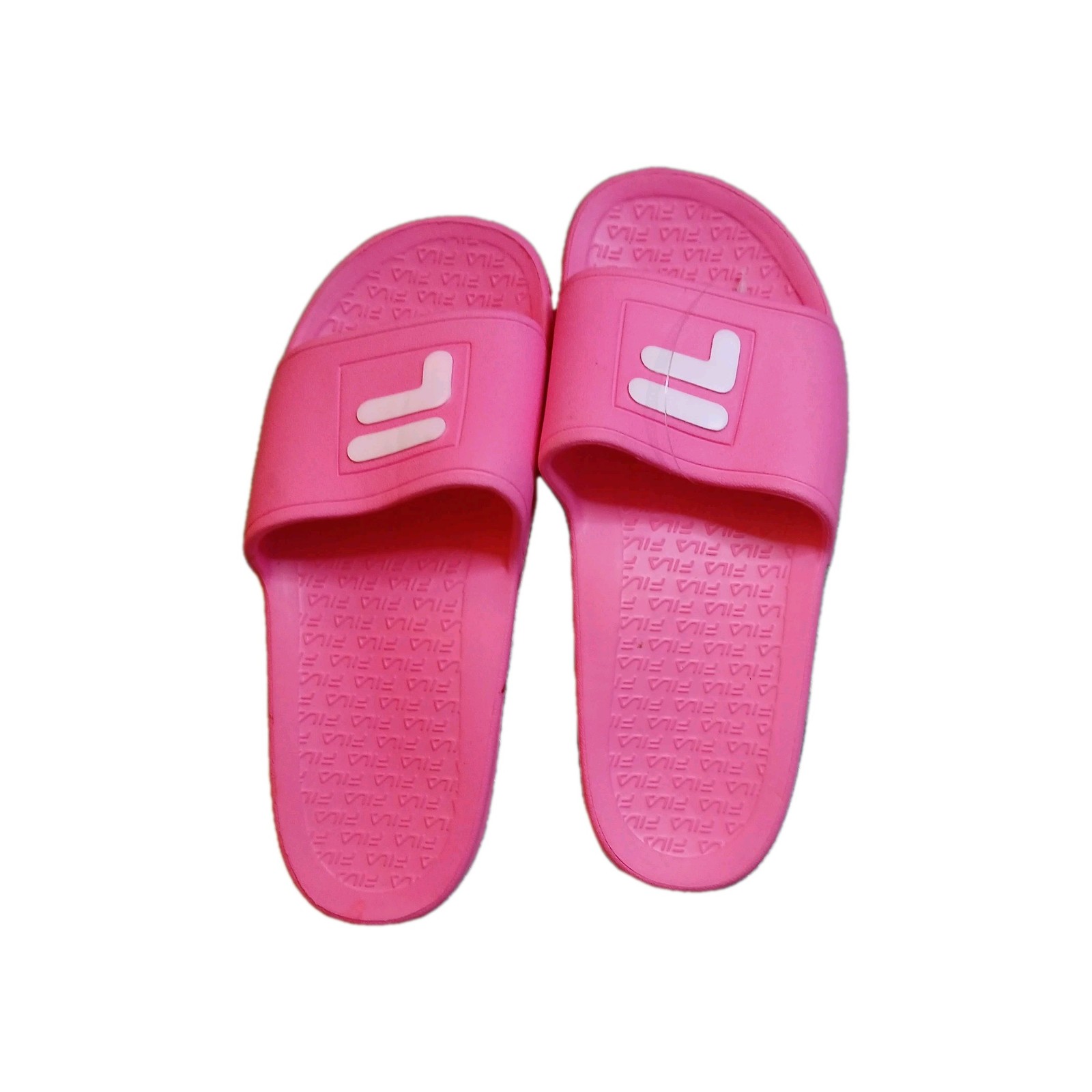 Ciabatte slide eleganti estive Fila rosa nuove con etichette scatola logo taglia donna 9