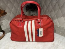 Vintage American Tourister Red & White Stripe...