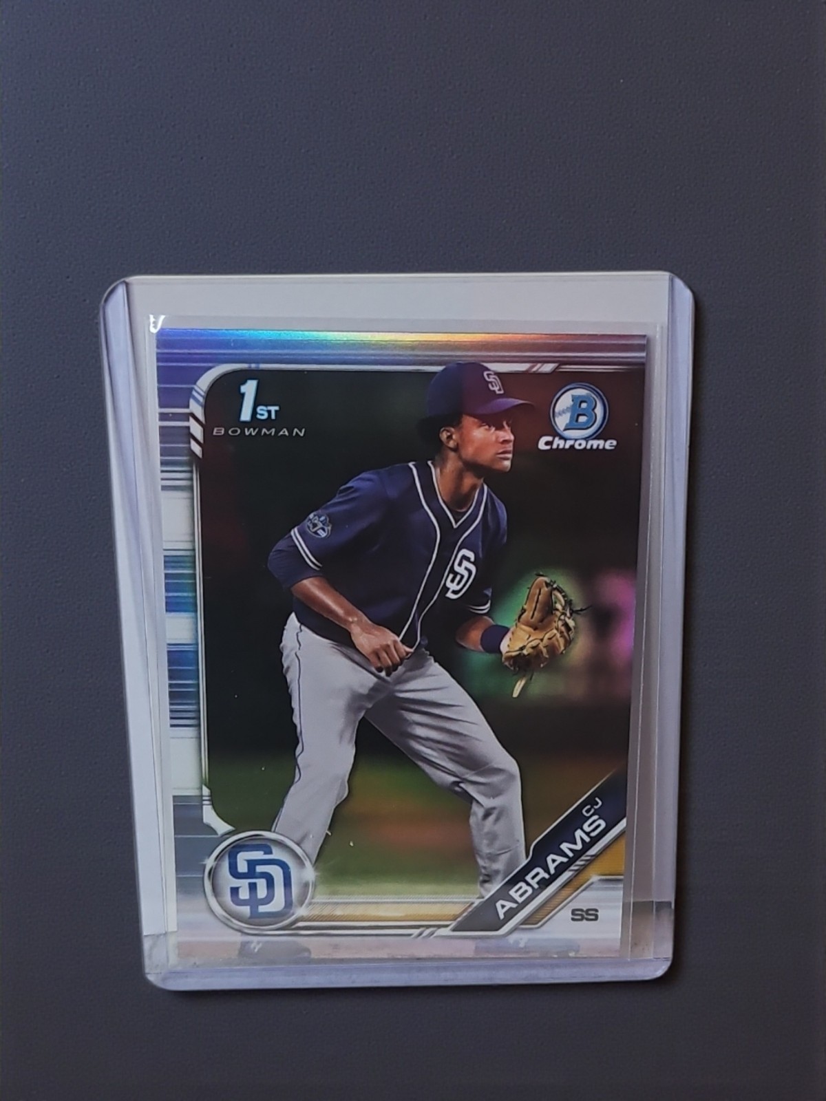 🔥2019 Bowman Chrome Draft CJ Abrams 1st Refractor #BDC-85 Padres Nationals