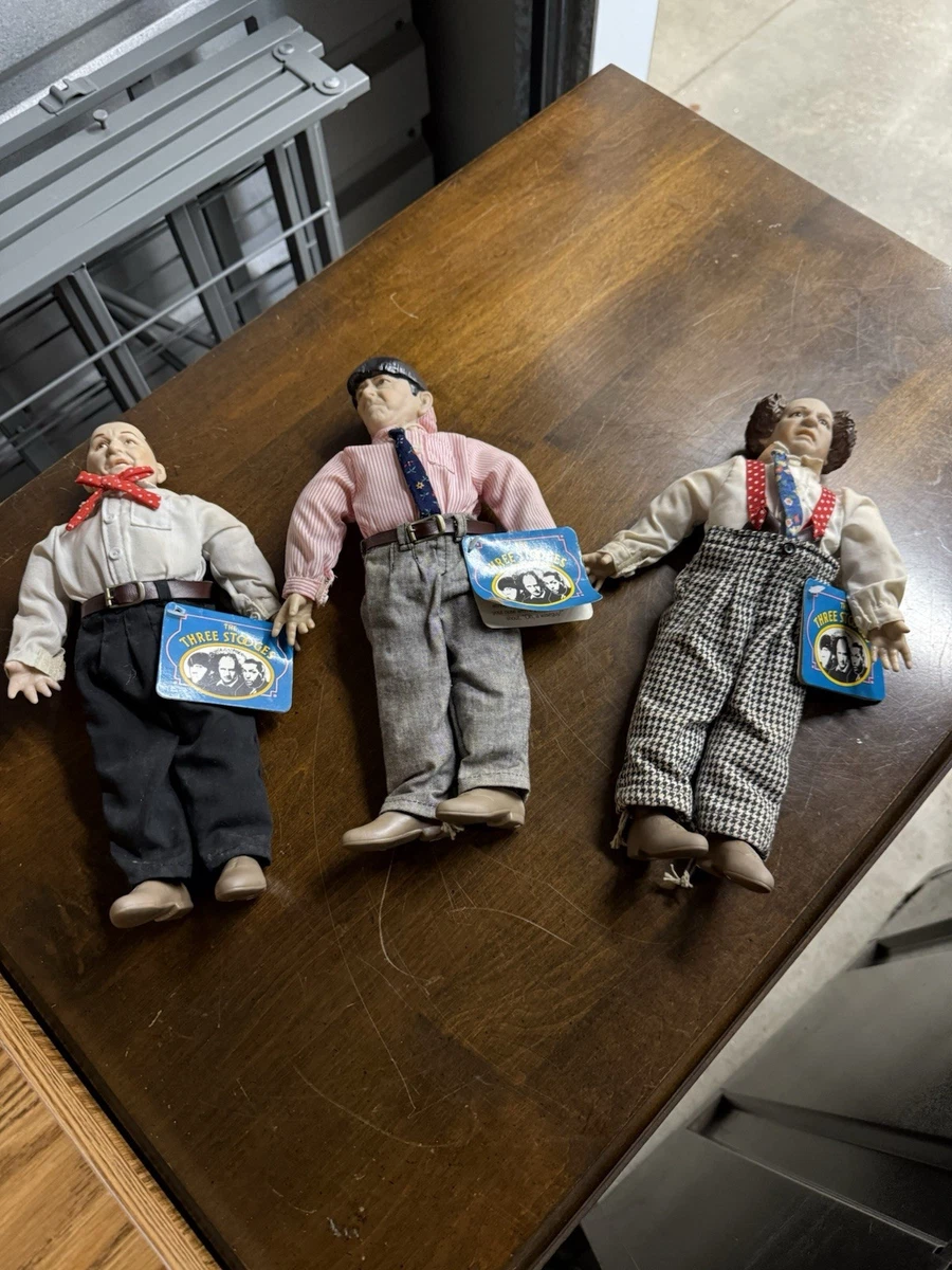 The Three Stooges Cartoon & TV Character Action Figures with