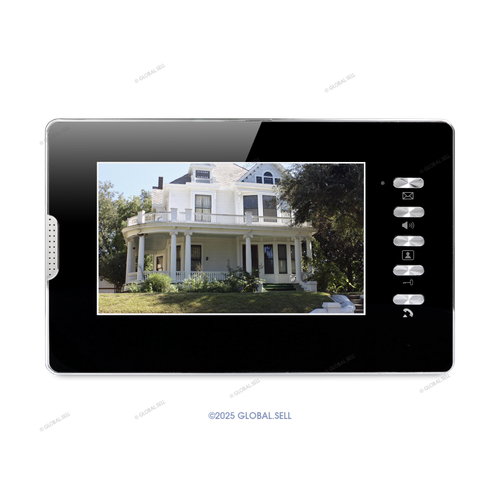 7inch Video Door Entry Security Intercom Electric Lock Supported for House/ Flat - Picture 2 of 5
