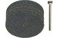 28818 5 X Trennscheiben Mit Gewebebindung Ø38 Mm + 1 TräGer