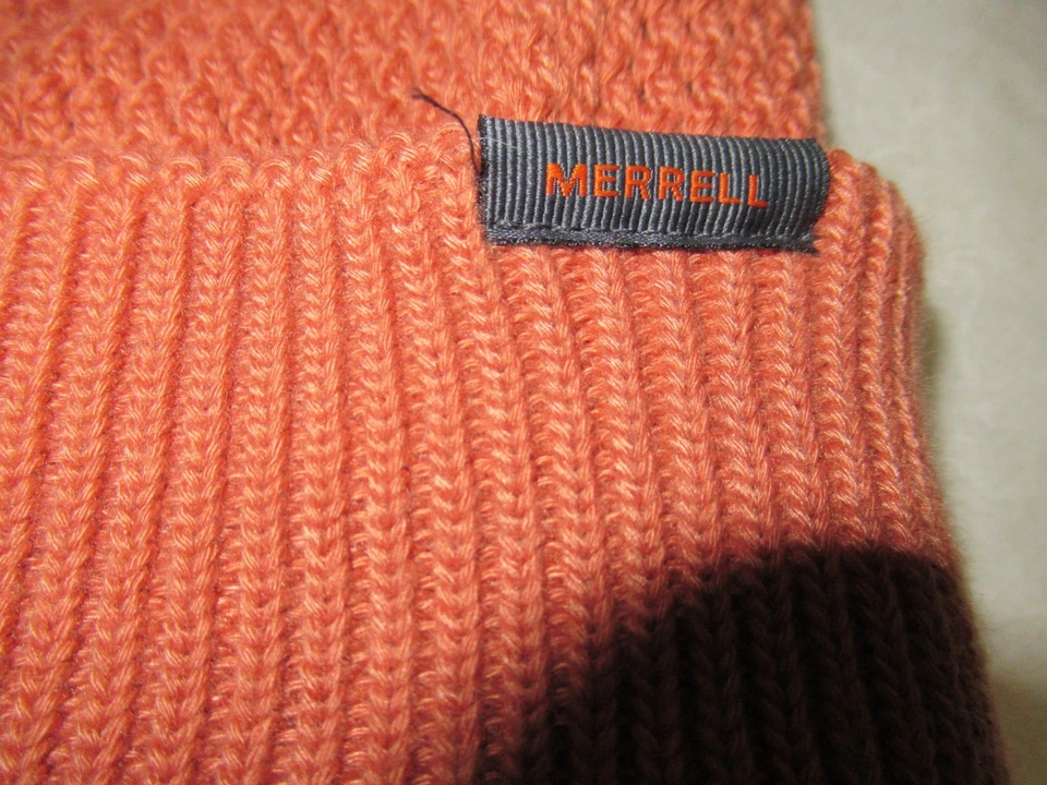 Gorro Merrell Unisex Aragón Color Óxido Waffle Bobble Gorro Uno Nuevo con Etiquetas Foto 4 de 4