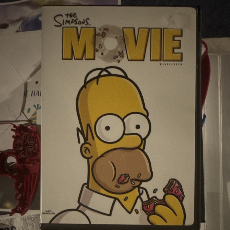 20th Century Fox The Simpsons Movie DVD Widescreen 2007 PG-13 Dan Castellaneta
