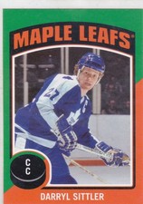 2014/15 OPC..DARRYL SITTLER..STICKER INSERT..# ST-25..MAPLE LEAFS..COMBINED SHIP