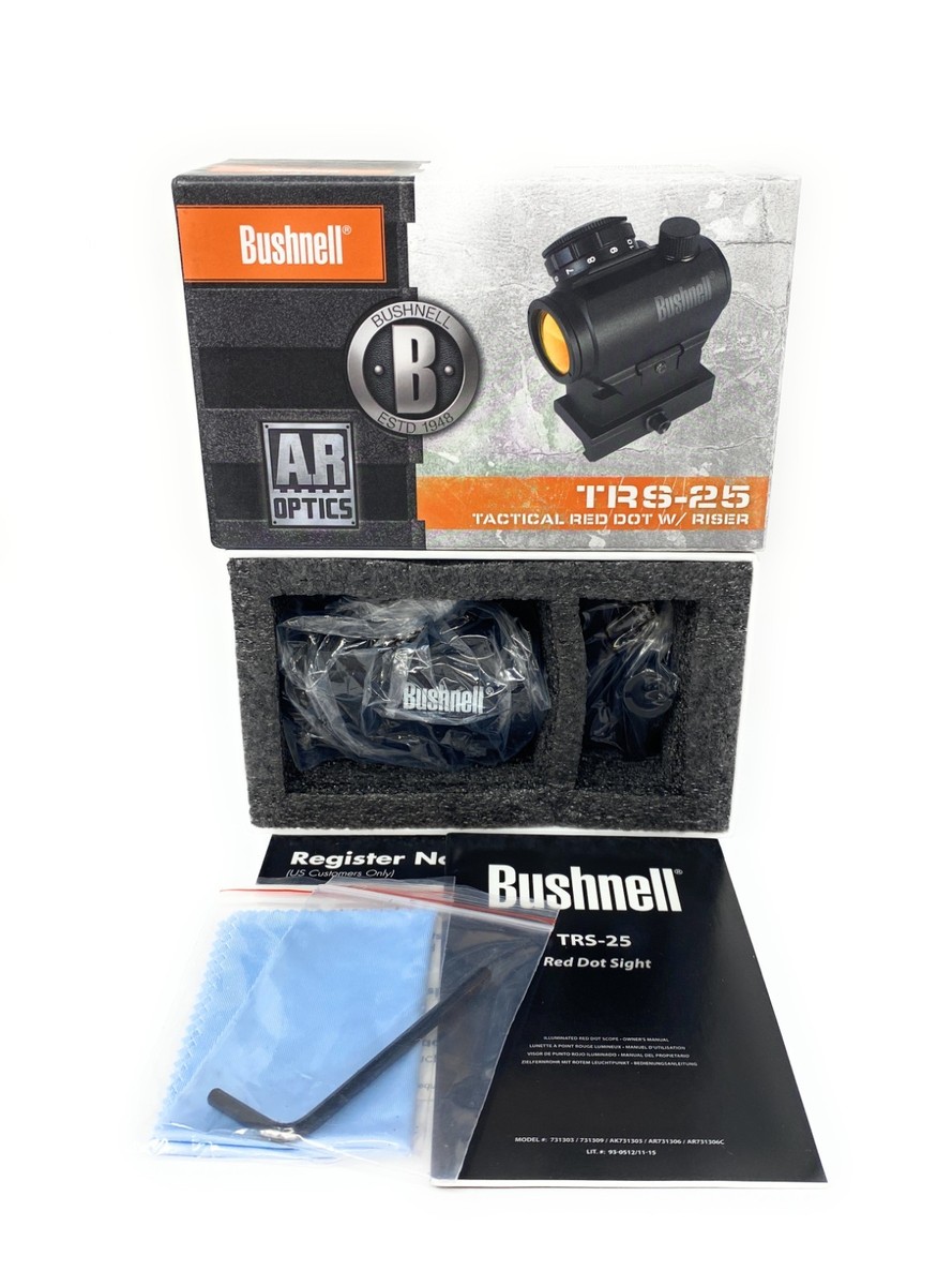 Bushnell Optics TRS-25 AR731306 Red Dot Sight with Riser