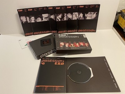 Exo the 6th Album 'obsession' (Exo & X-Exo Ver.) by EXO (CD, 2019)