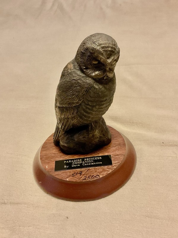Paradise Princess Companion OWL Original Dave Constantine #519 of 2500