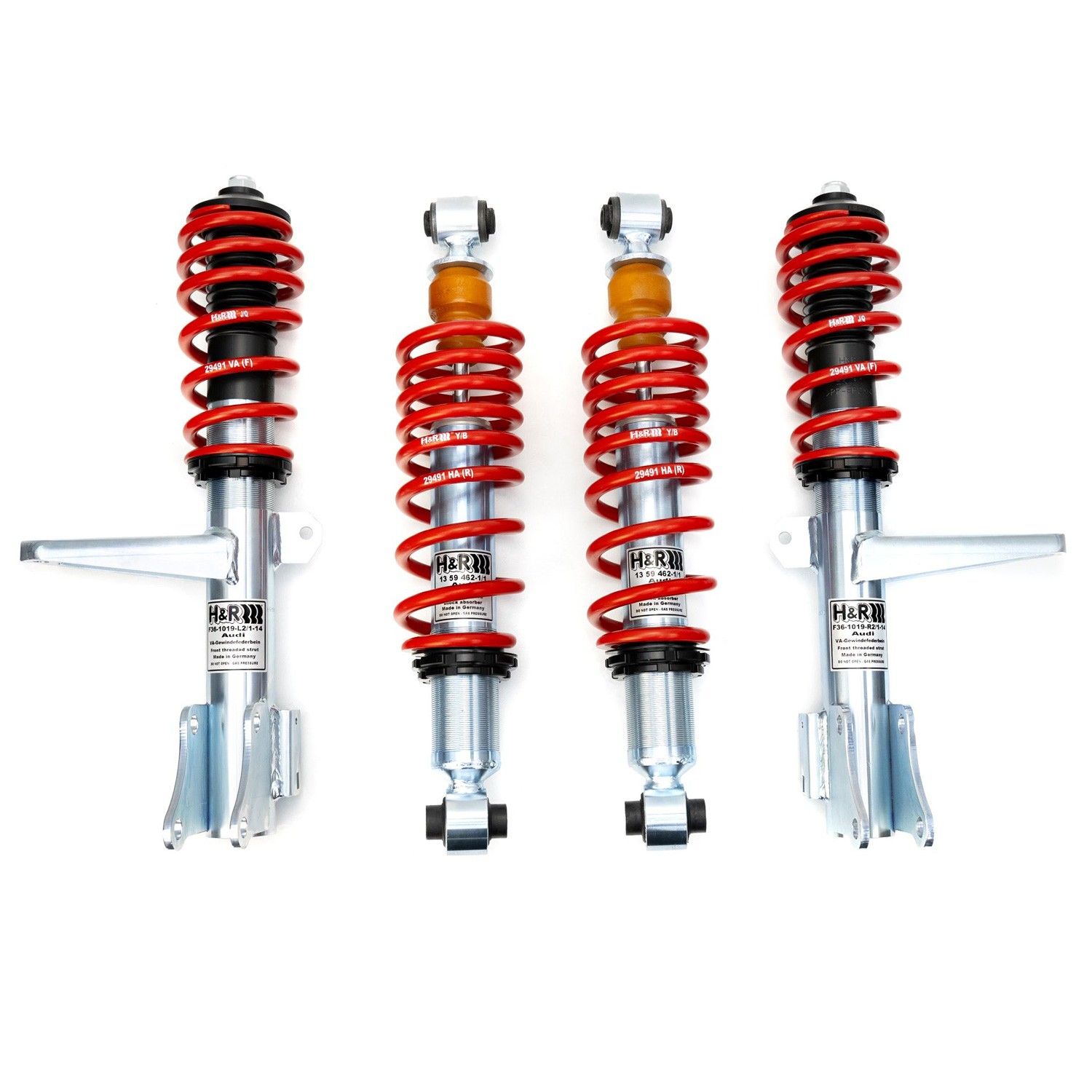 H&R Coilover Suspension Monotube 29491-1-14 for Audi 80 B4 Avant (8C5) 80 B4 Sal