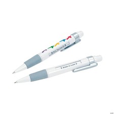 5 1/2" Religious Cross  Inspirational Message Plastic Pens   12 Pc.