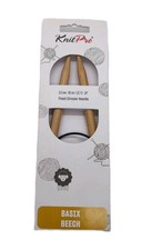 KnitPro Basix Beech - 24 in. Fixed Circular Needles - 9.0mm 60 cm / US 13 35326