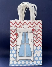 Gift Bags 12 Cartoon Paper Gift Bags Goodie Bags Red White Blue