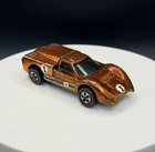Vintage Hot Wheels Redline Ford J Car Orange US - Early Production No Hood Stop