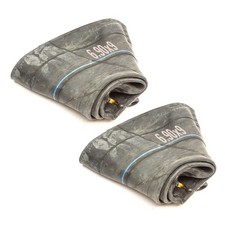 2x Heavy Duty 6.90x9 Inner Tube 9" Butyl Rubber 690x9 Bent Valve Quad Bike ATV