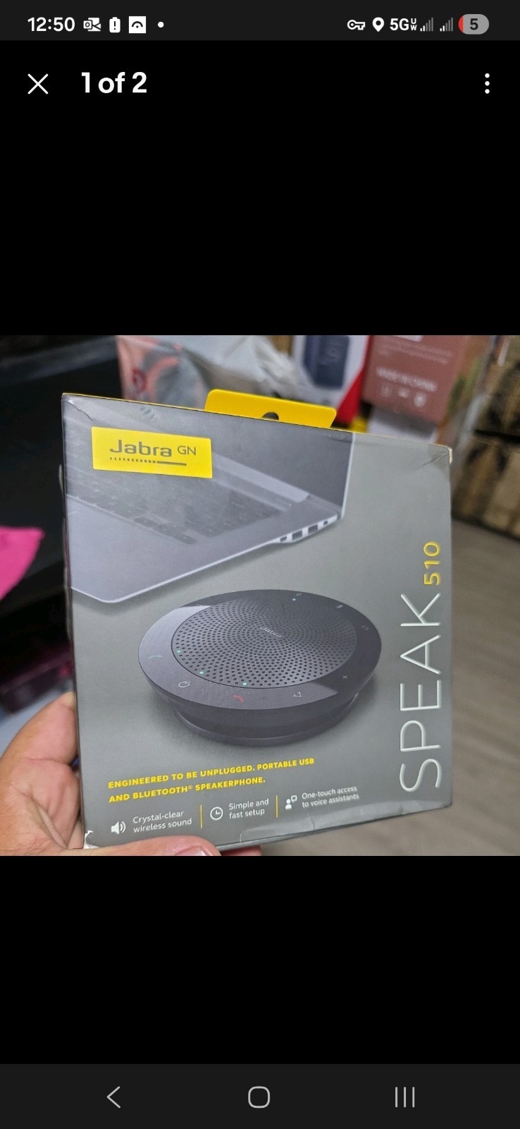 Jabra Speak 510+ Wireless Speaker Phone/Music with bluetooth