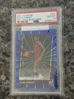2021-22 Donruss Evan Mobley Holo Blue Laser Auto /25 PSA 10 Auto RC 🔥🔥