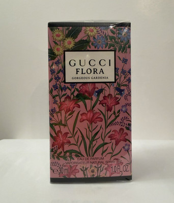 Gucci Flora Gorgeous Gardenia Eau de Parfum Spray, Regular Size 1.0 fl oz