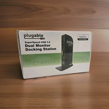 PLUGABLE UD-3900 USB 3.0 Universal Docking Station for Windows