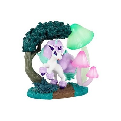 Pokémon, Galar Ponyta Figur Aussuchen, Circular Diorama, Re-Ment OVP