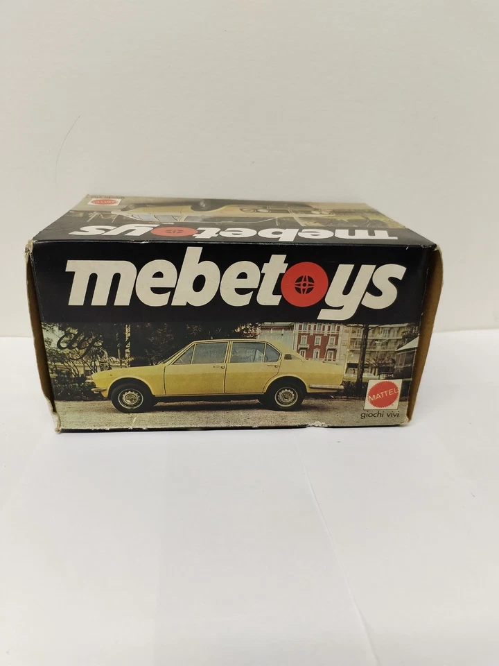Mebetoys Alfa Romeo Alfetta Art. 8566 1/25 Vintage Mattel Hot Wheels - Immagine 2 di 4