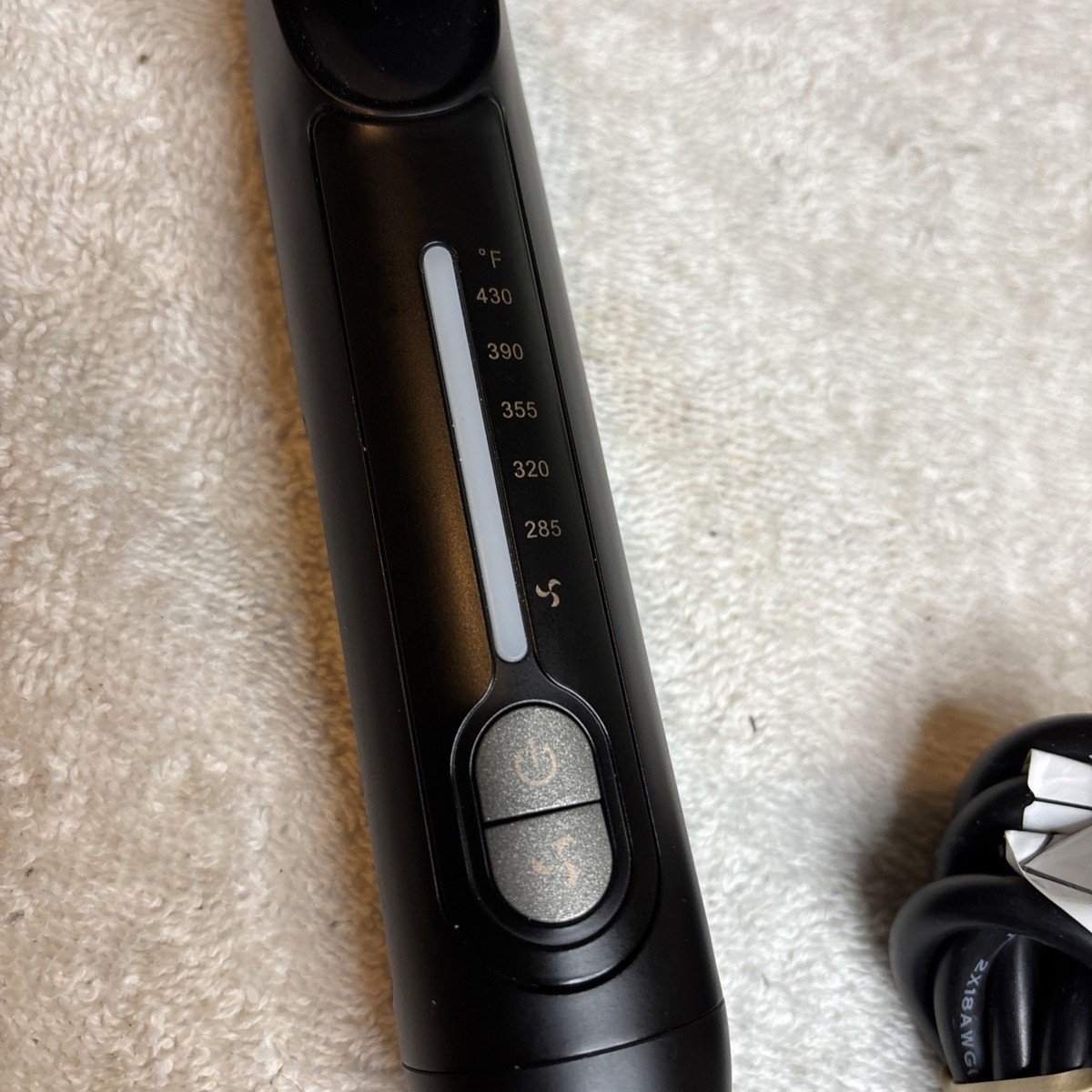 Visage Cool Air Dual Styler Model 699 Blush Black Flat Iron Visage Cool Air Dual Styler Model 699 Blush Black Flat Iron  main image 4