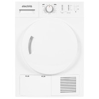 electriQ 8kg Condenser Tumble Dryer White Sensor Drying Quick Dry Anti-Crease