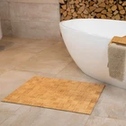 KARO Bamboo Bathroom Rug for Bathroom, Toilet or Wellness Non-Slip